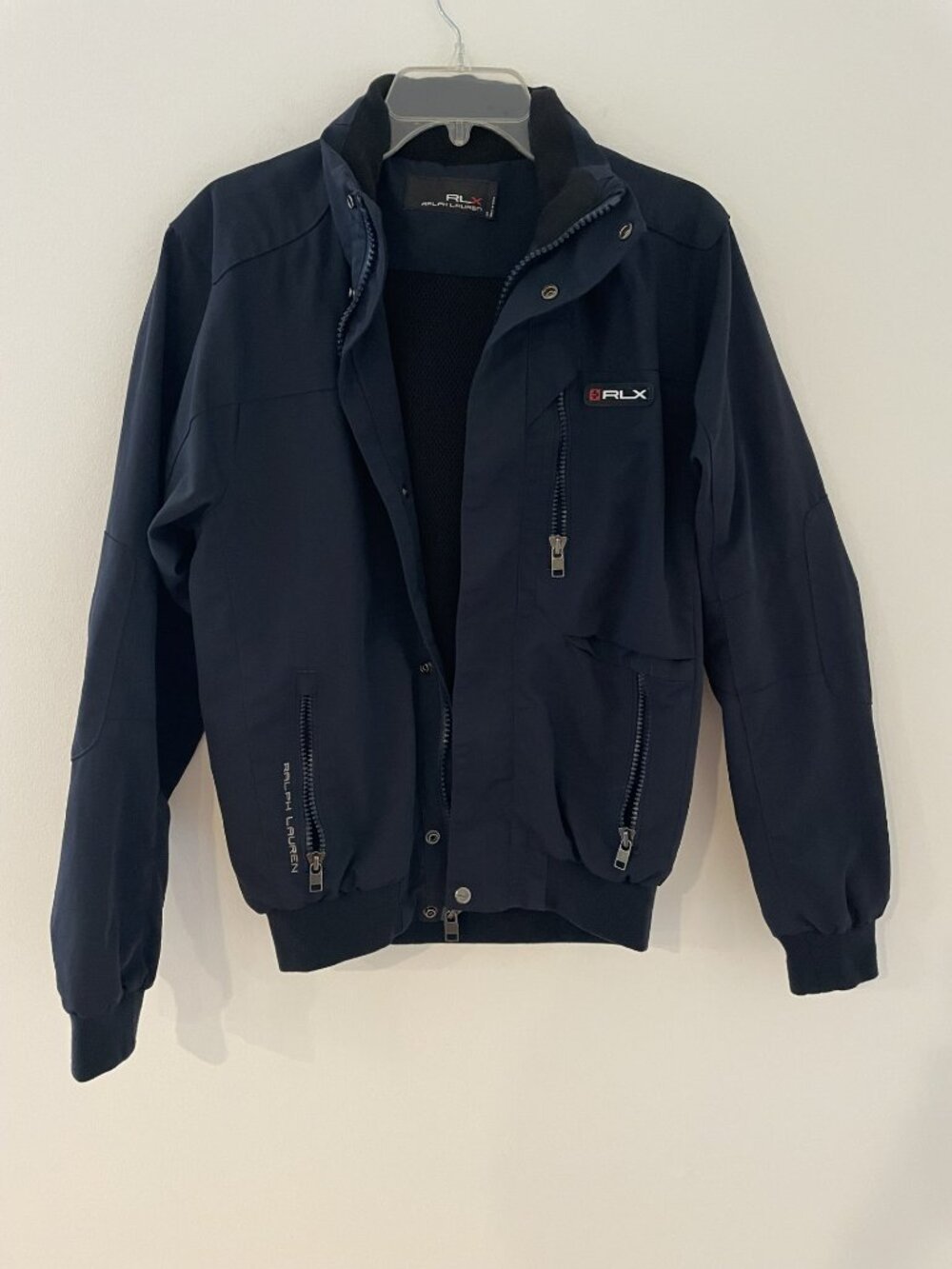 RL X Bomber Water Resistant Tech Ralph Lauren full-zip jacket S